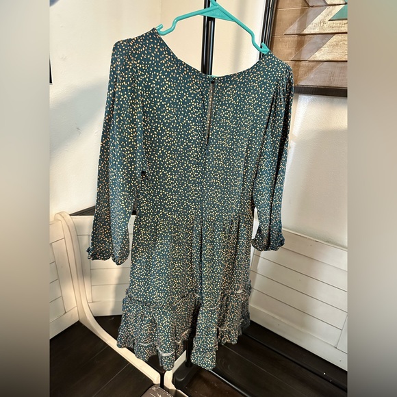 LUSH fall asymmetrical dress. Size M. - Picture 2 of 5